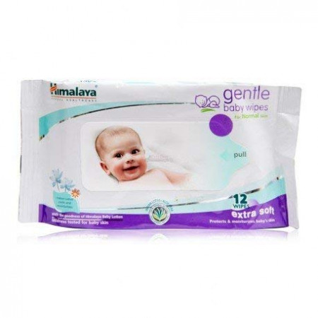 HIMALAYA BABY WIPES 12PCS